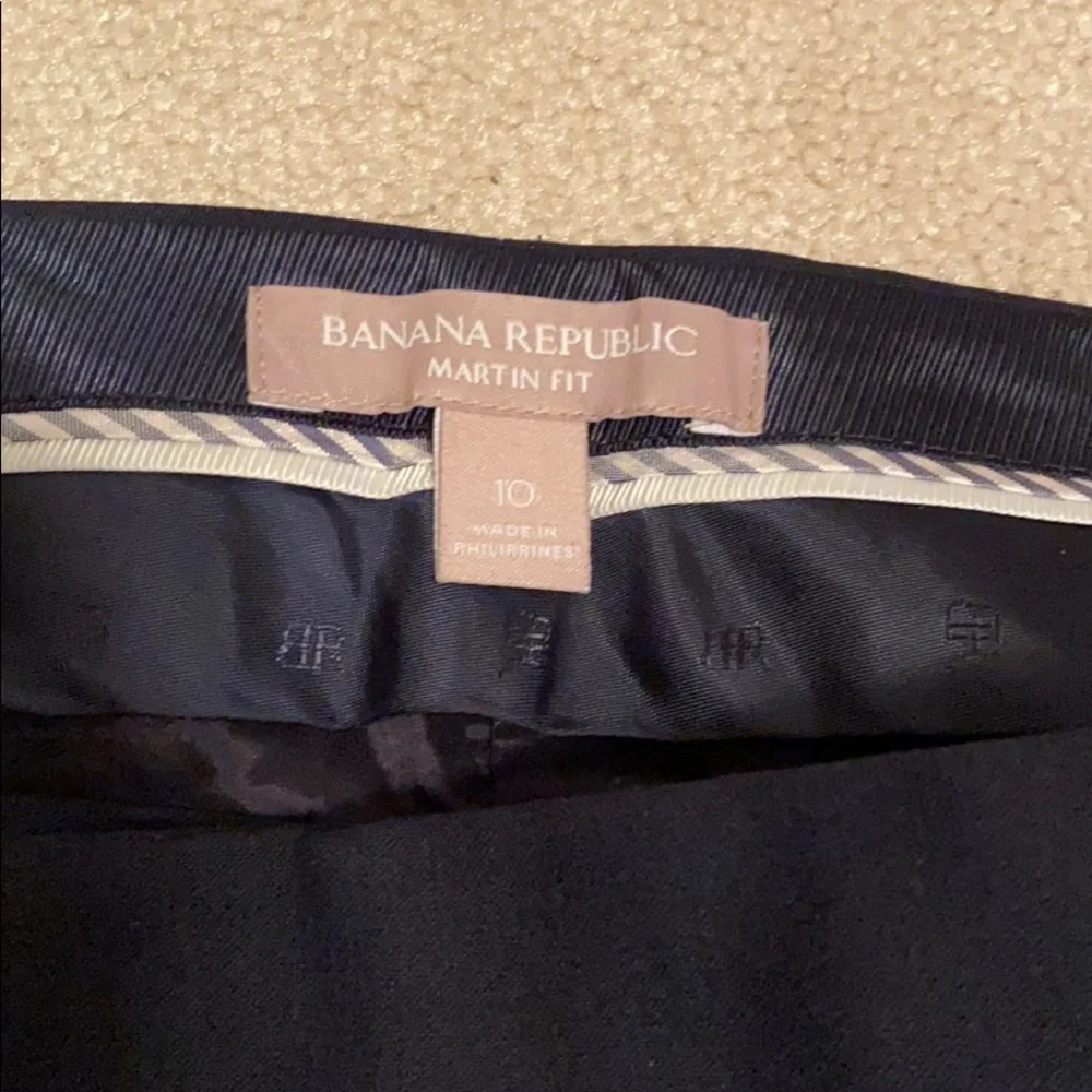 Black Banana Republic Dress Pants - Picture 2 of 3